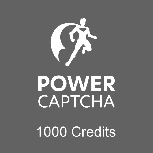 POWER CAPTCHA 1000 Credits